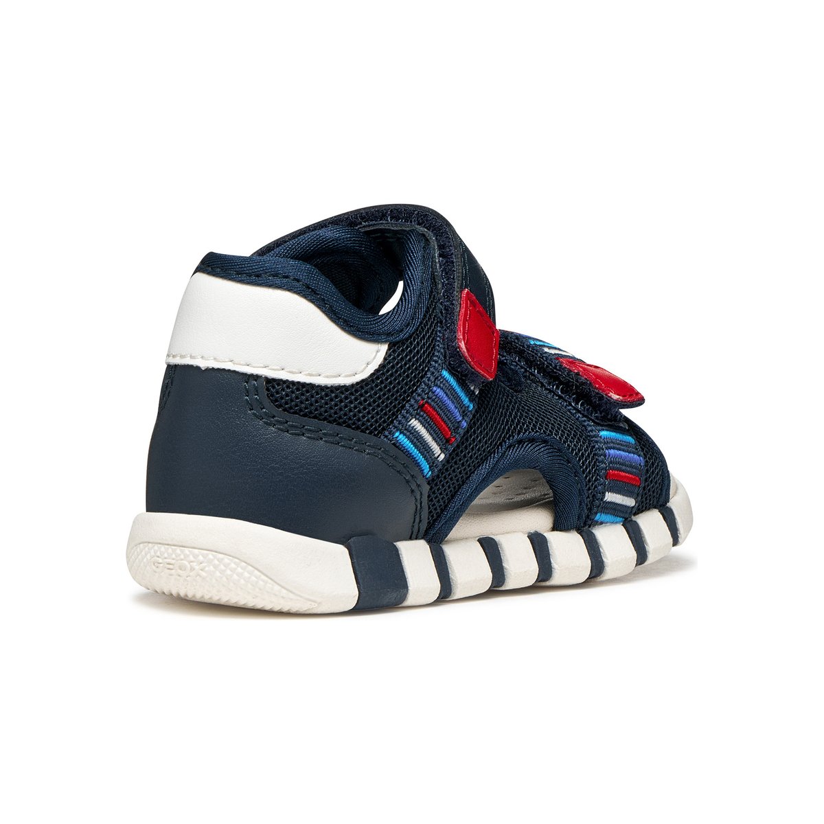 Sandales B SANDAL IUPIDOO bleu marine/rouge, GEOX