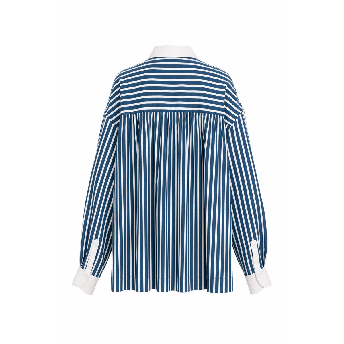 Chemise Mandrakia en coton MANDRAKIA bleu petrole, FRNCH