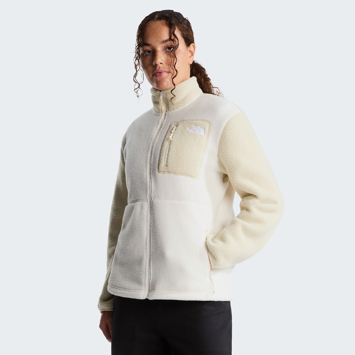 Veste polaire Yumiori ecru, THE NORTH FACE