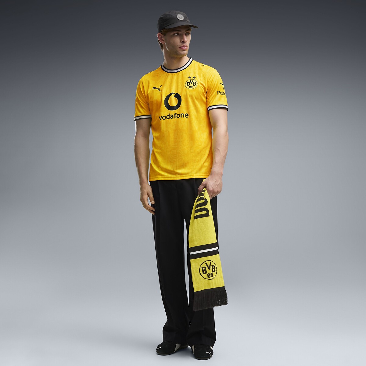 Camisola de futebol do Borussia Dortmund, Home Jersey amarelo, PUMA