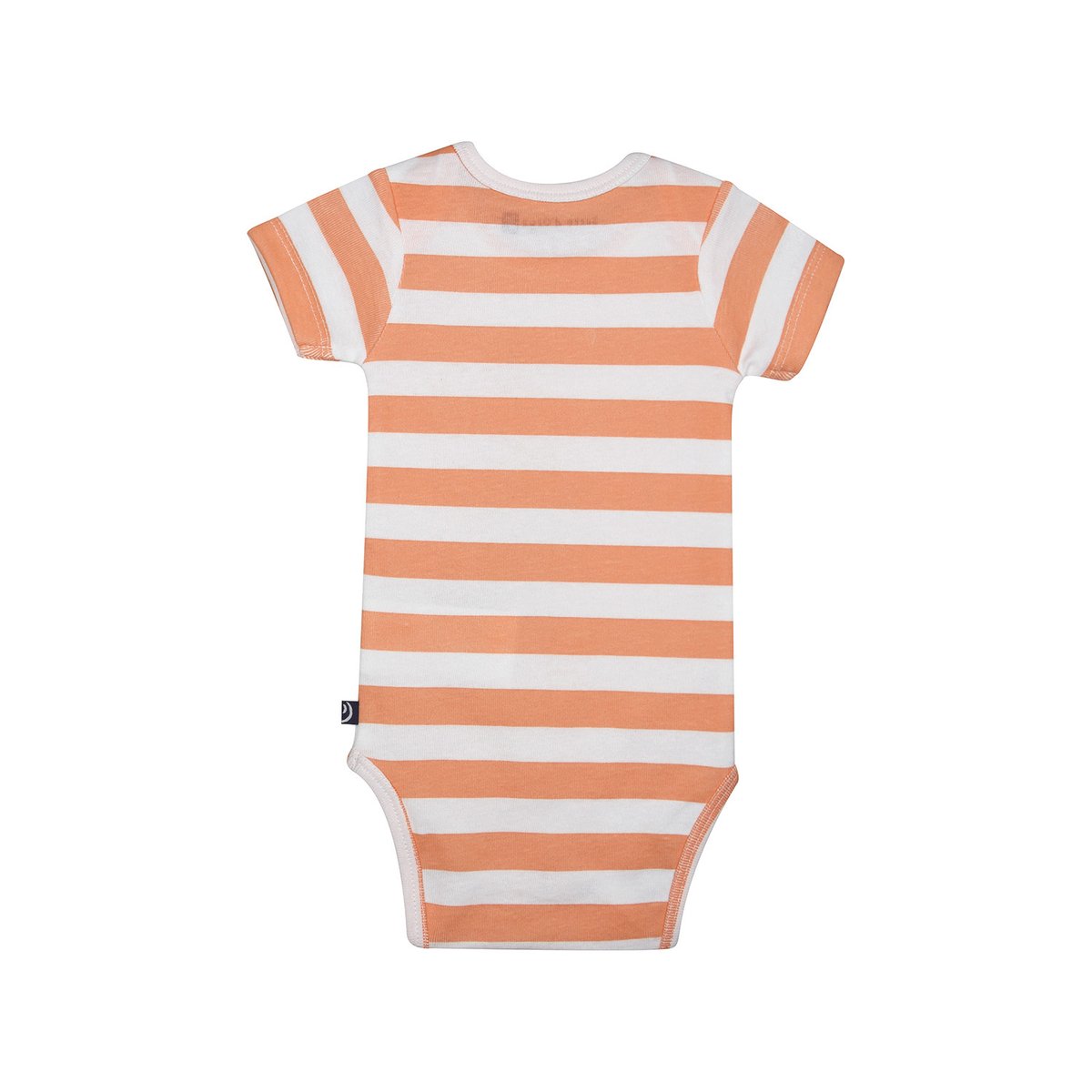Lot de 3 bodies laelie manches courtes bebe orange, SUCRE D'ORGE