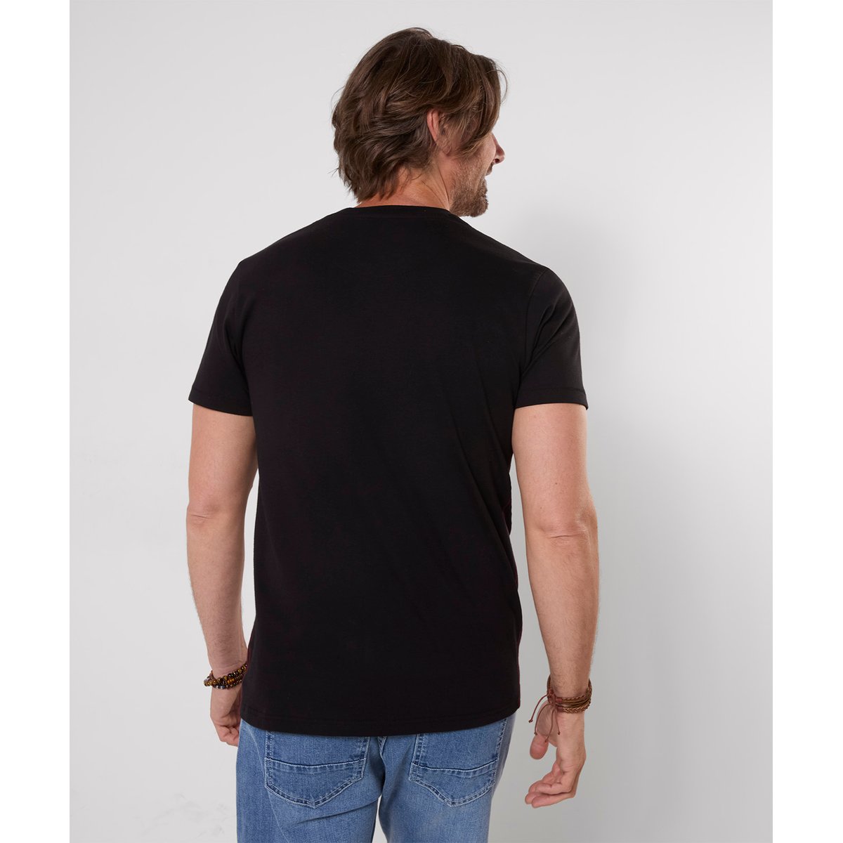 T-Shirt Guitare Fleurie noir, JOE BROWNS