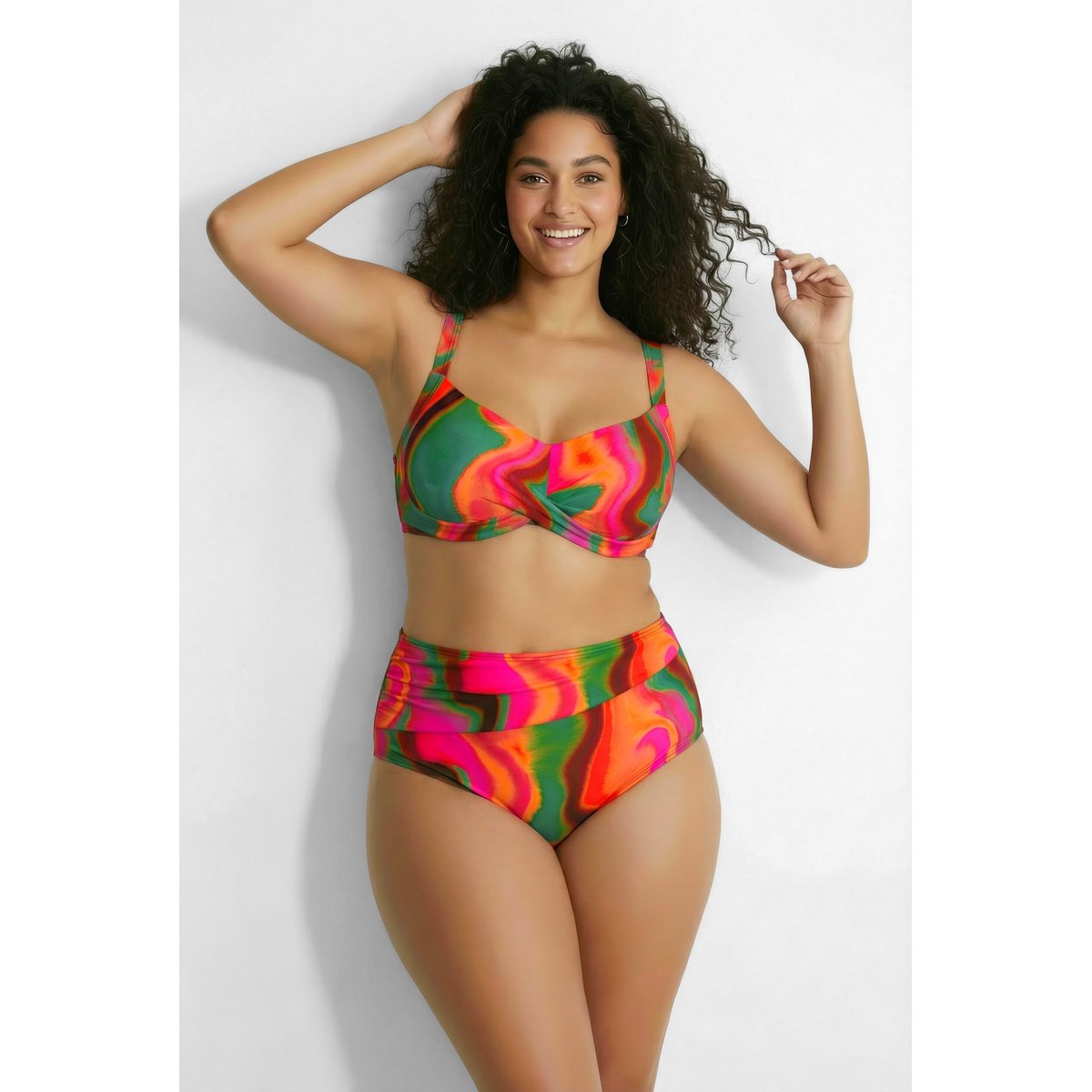 Bikini bonnets souples rose vif magenta, ULLA POPKEN