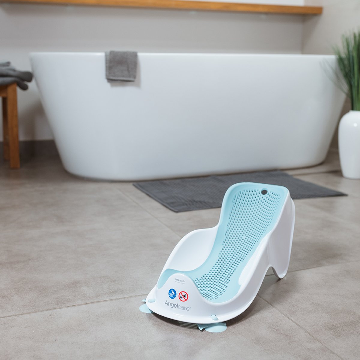 Transat de bain FIT bleu bleu, ANGELCARE