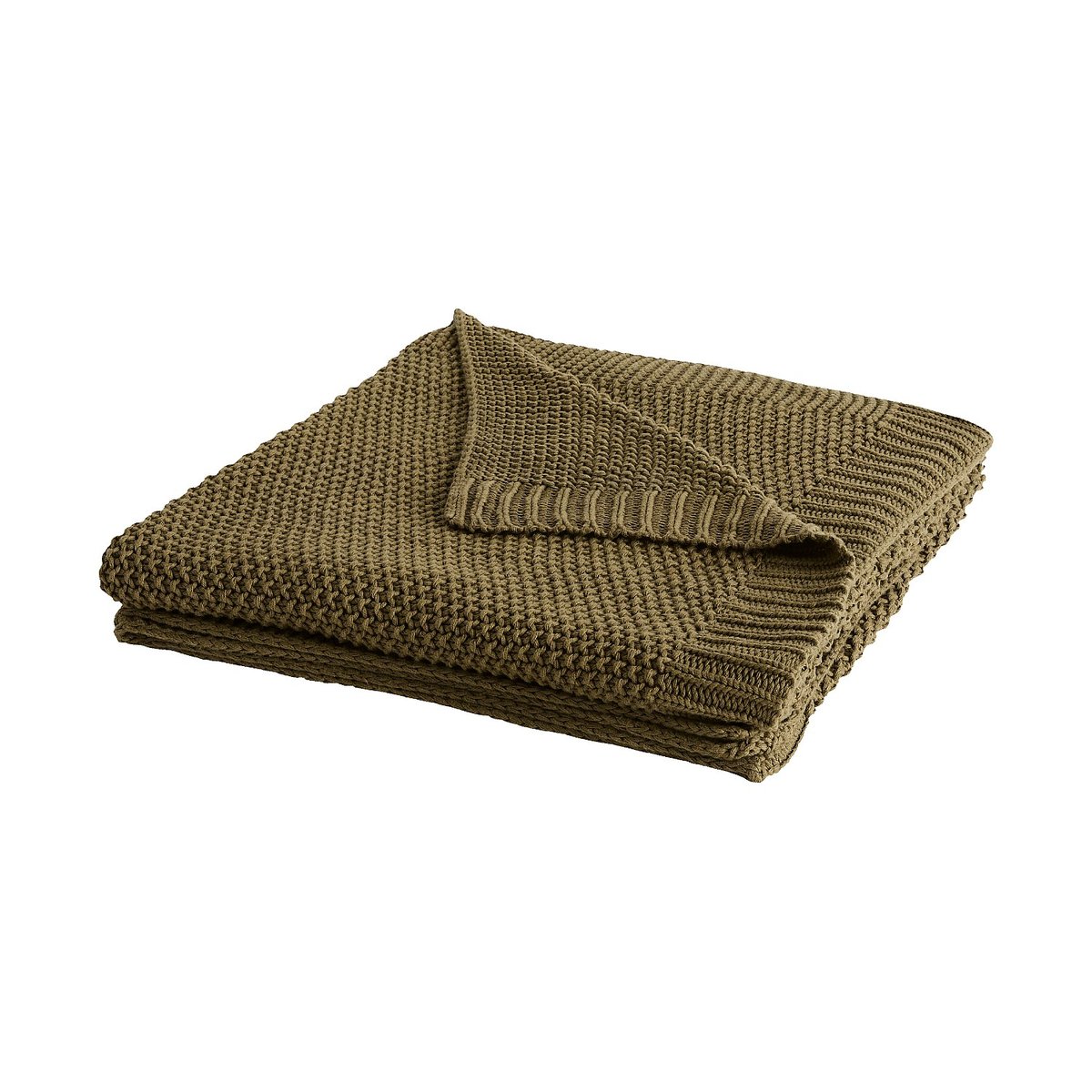 Plaid coton DANAE bronze, HABITAT
