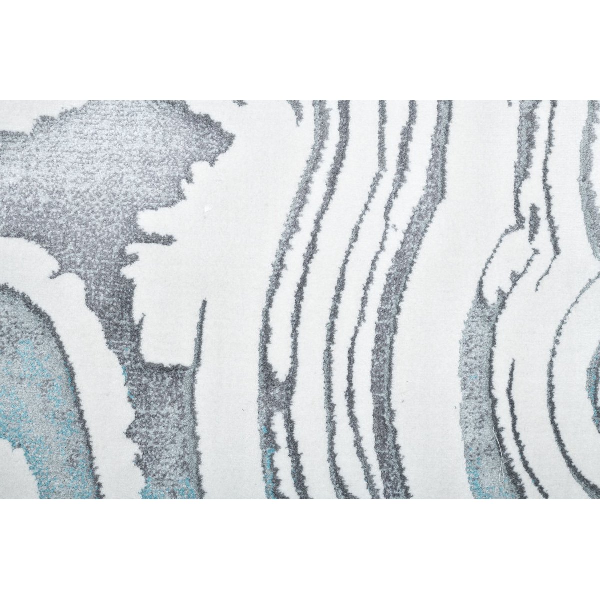 Tapis tissé à la machine en polyester natural multi, THEKO