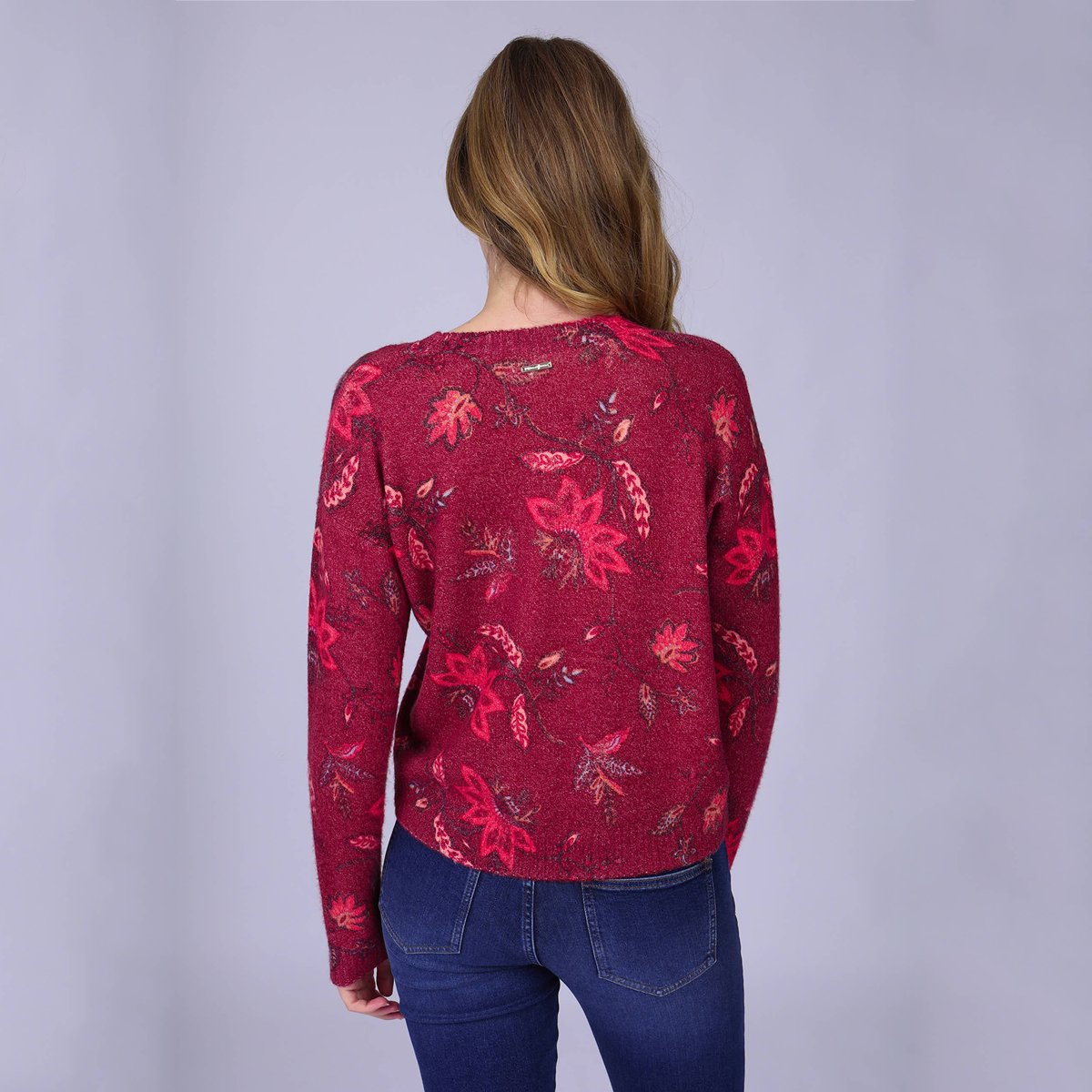 Pull Imprimé bordeaux, MISE AU GREEN