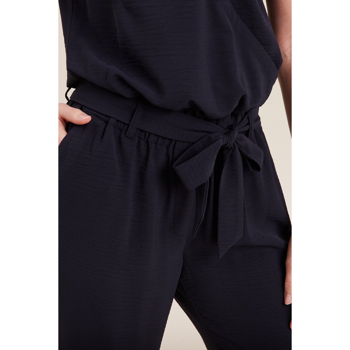Combinaison pantalon droite bleu foncé, BREAL