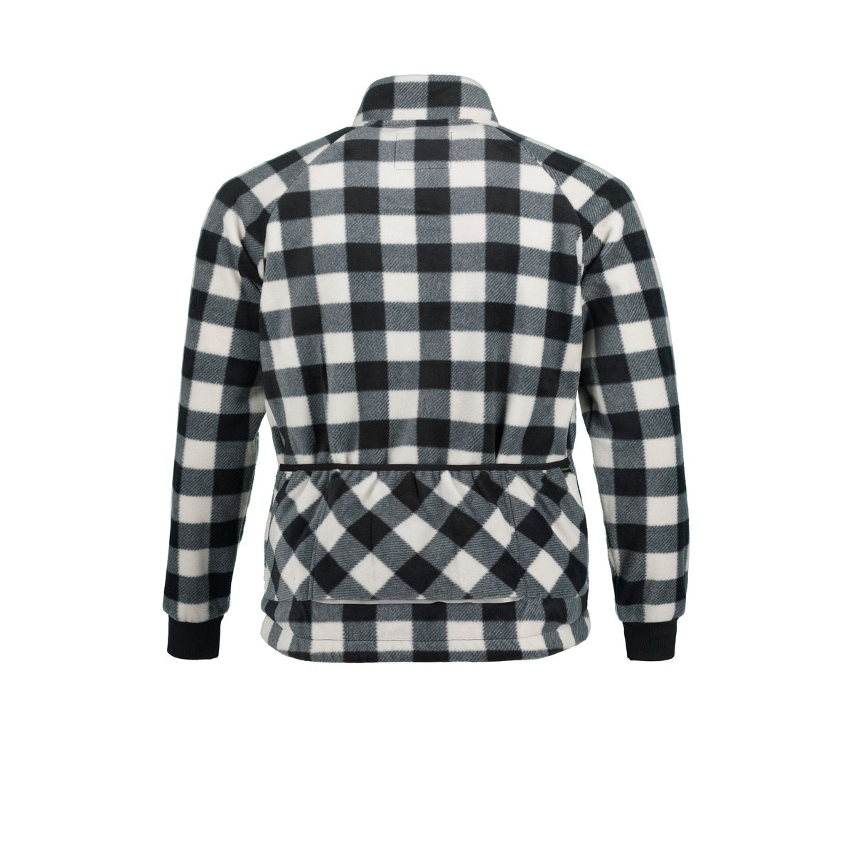 Veste en peluche noir, JP1880