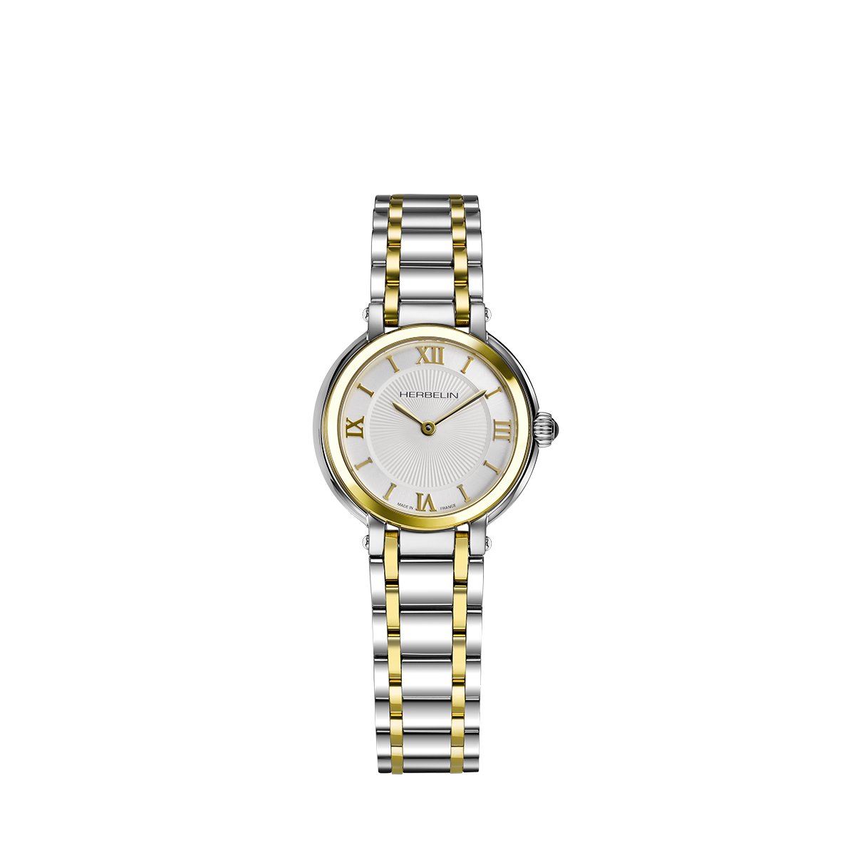 Montre Analogique  GALET argenté argenté argenté, HERBELIN