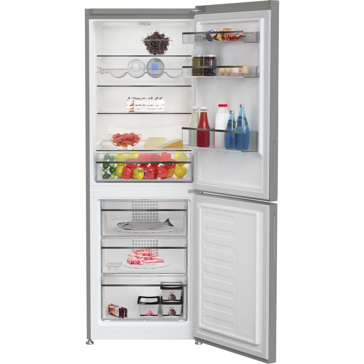 Réfrigérateur combiné WHKS1341G4E couleur unique, WHIRLPOOL