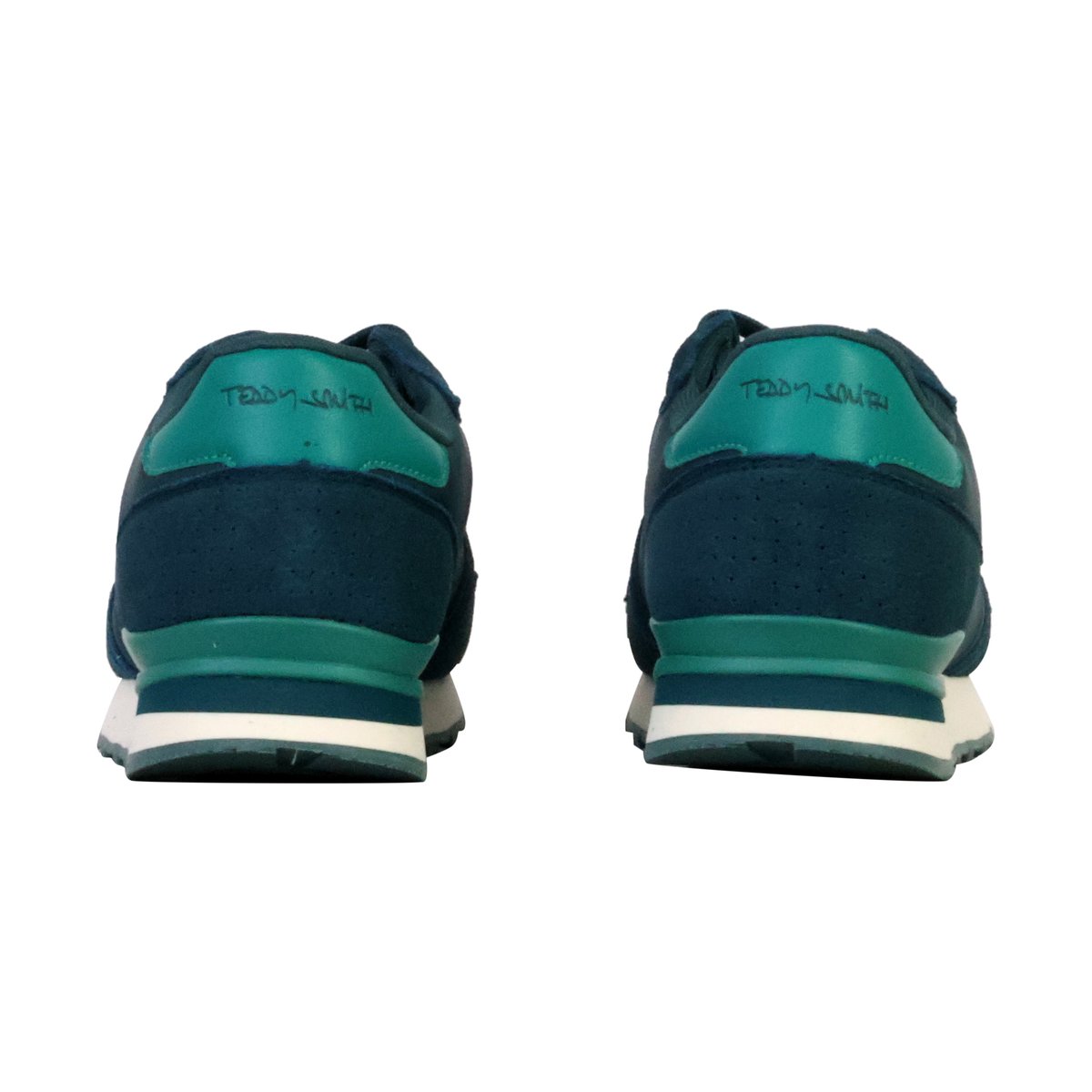 Basket Cuir Teddy Smith vert, TEDDY SMITH