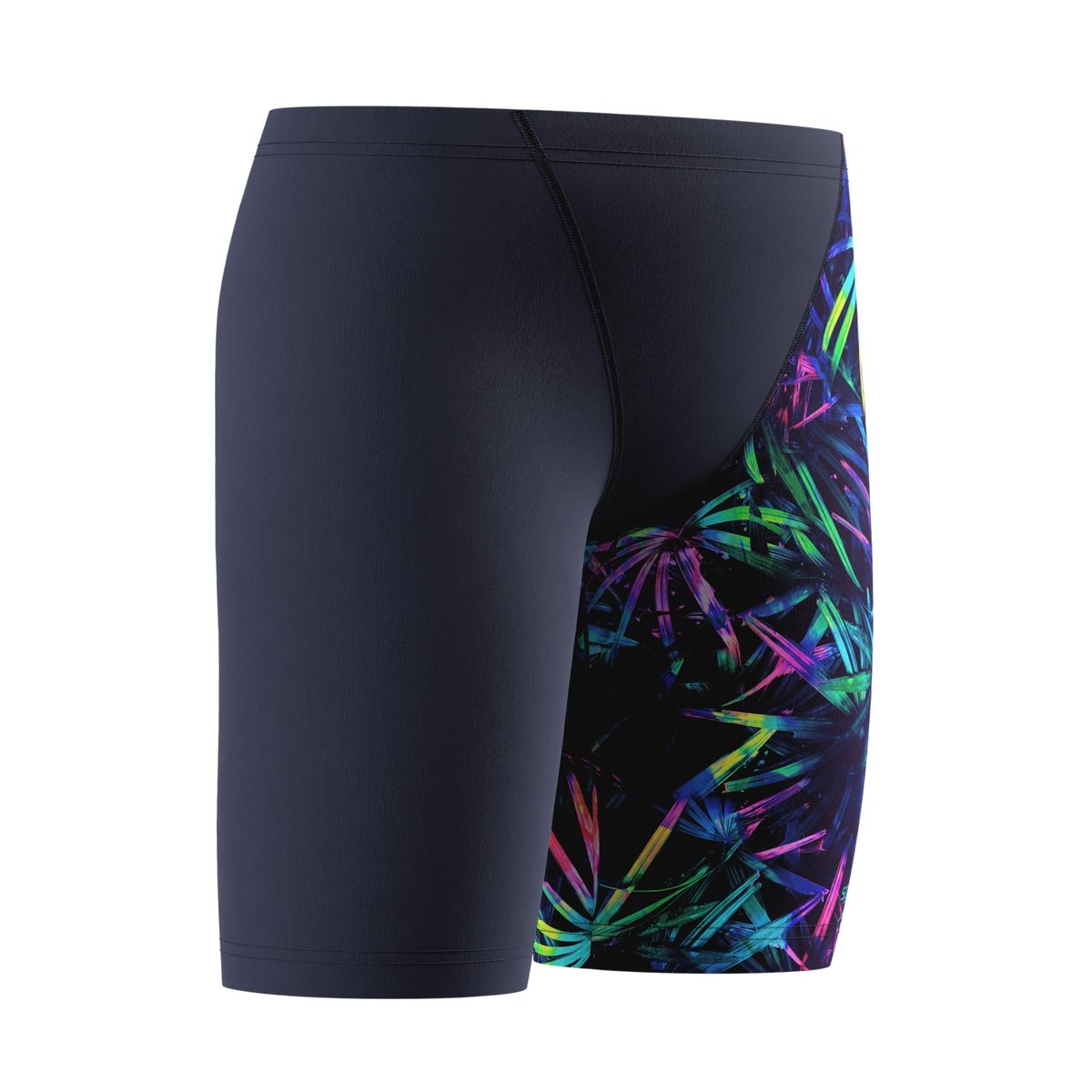 Jammer de natation motif/style feuilles tropicales bleu marine, SPEEDO