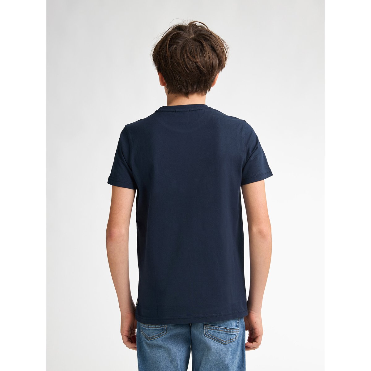 Lot de 2 t-shirts basiques à col rond snapper multicolore, PETROL INDUSTRIES