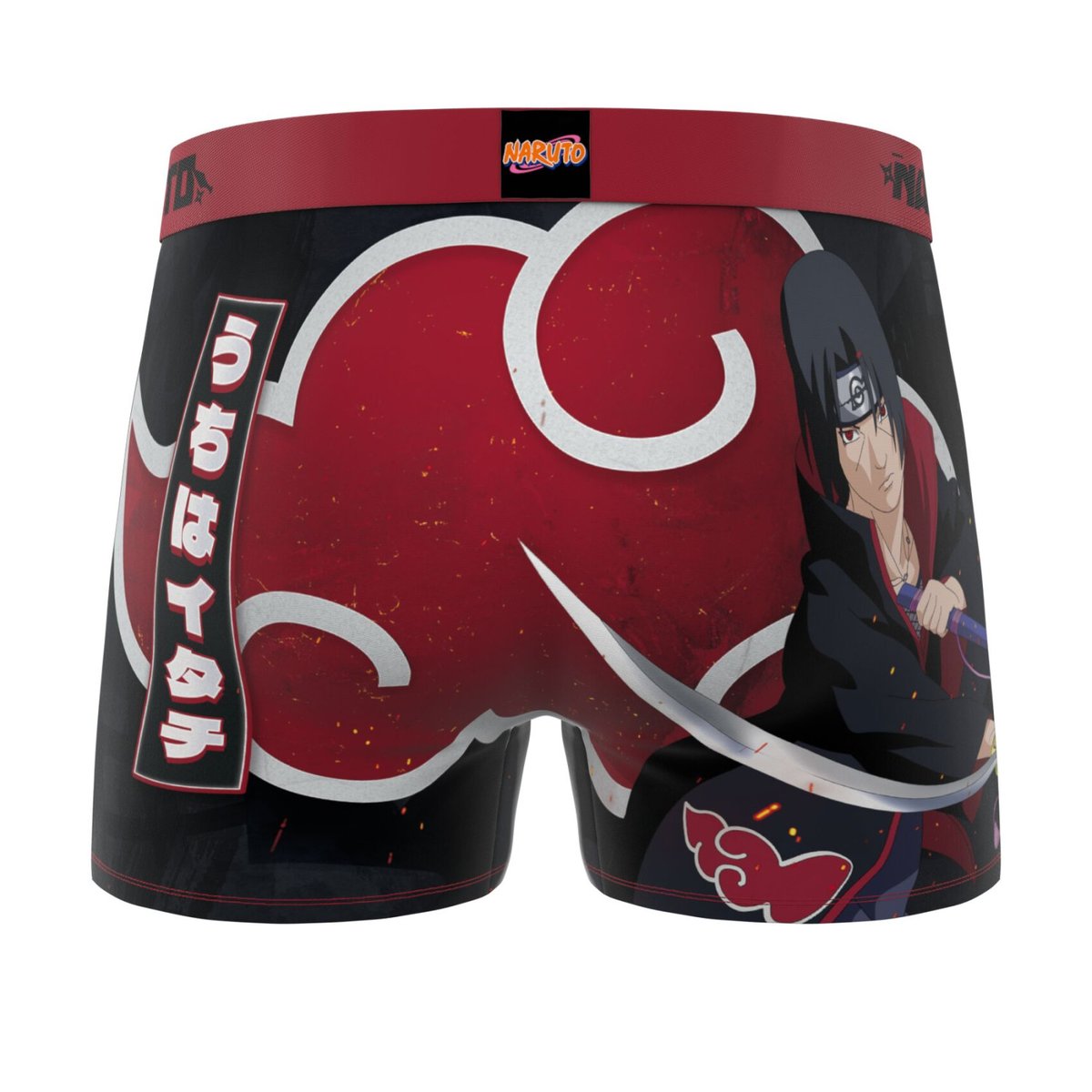 Lot De 3 Boxers Naruto rouge/noir/jaune/orange, FREEGUN