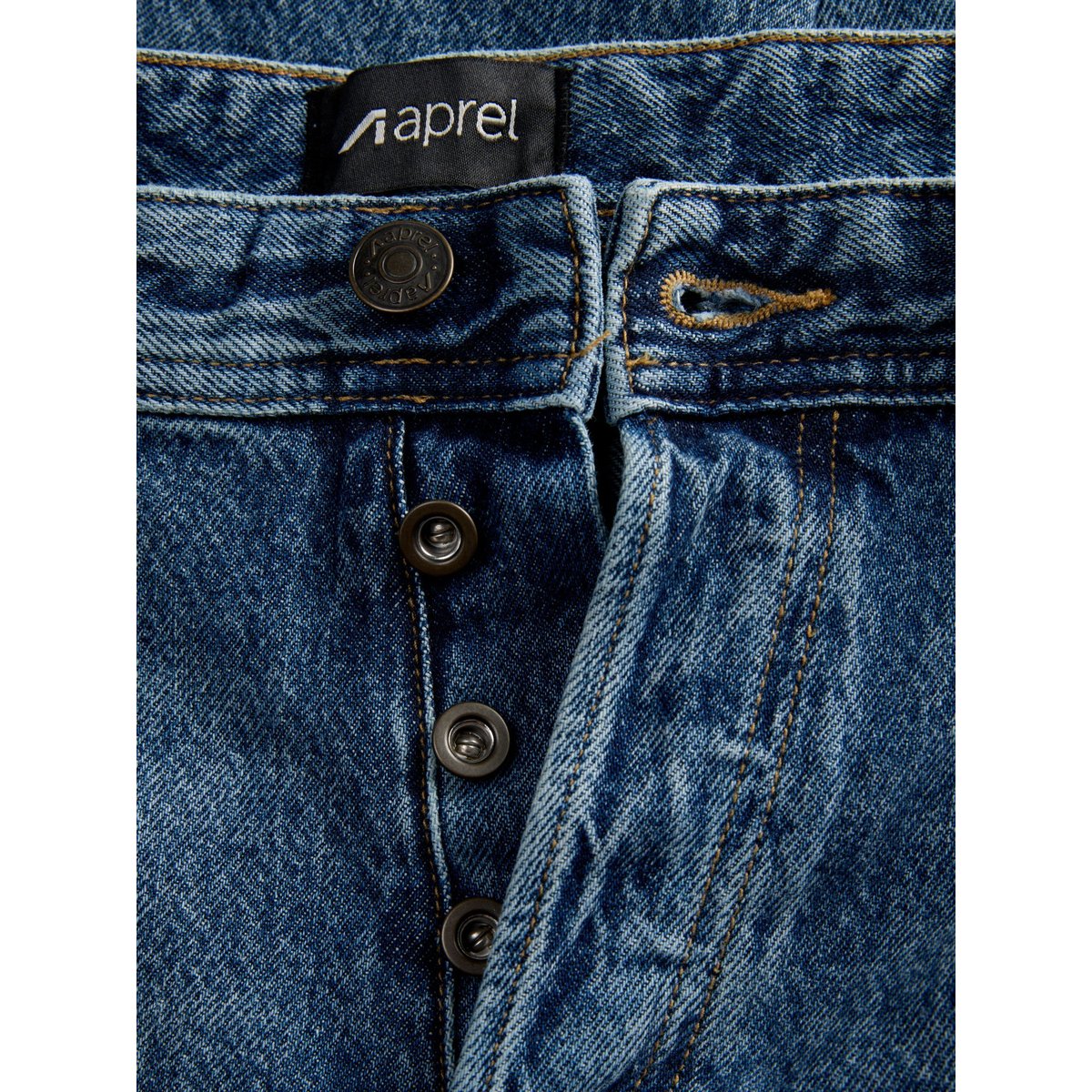 Jean Baggy Fit blue denim 1, aprel