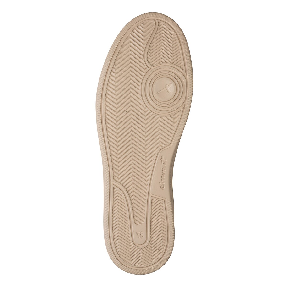 Platform trainers dark brown, TAMARIS