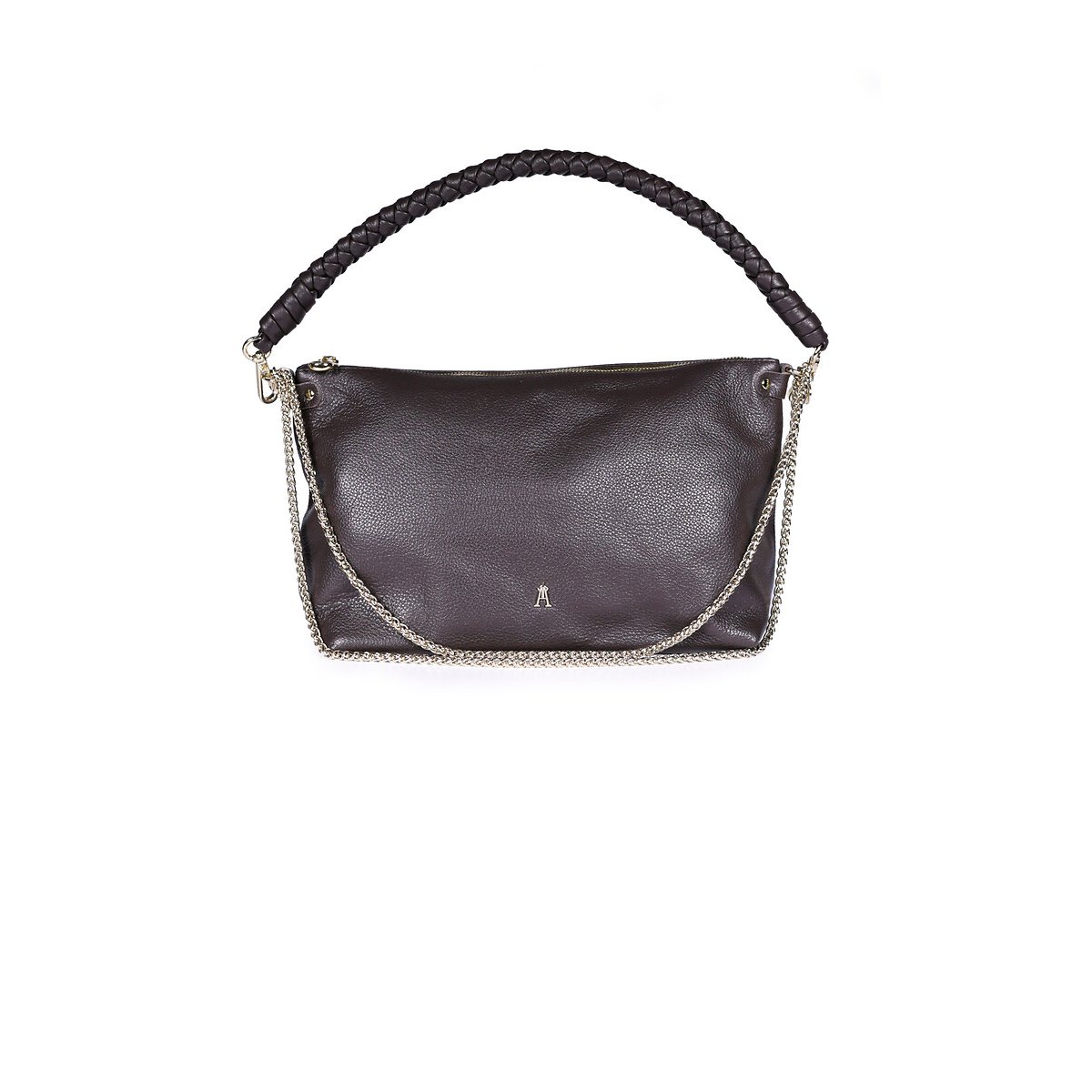 Sac en cuir, MALLOW TWIST ebène, CRAIE STUDIO