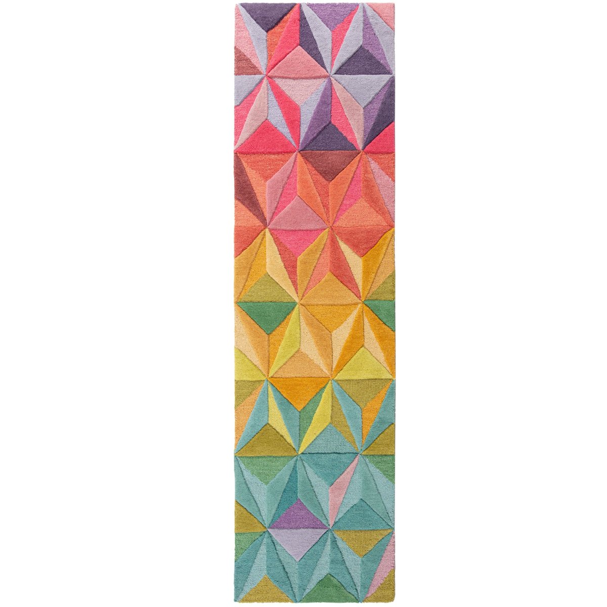 Tapis en laine de couloir REVERIE multicolore, FLAIR RUGS