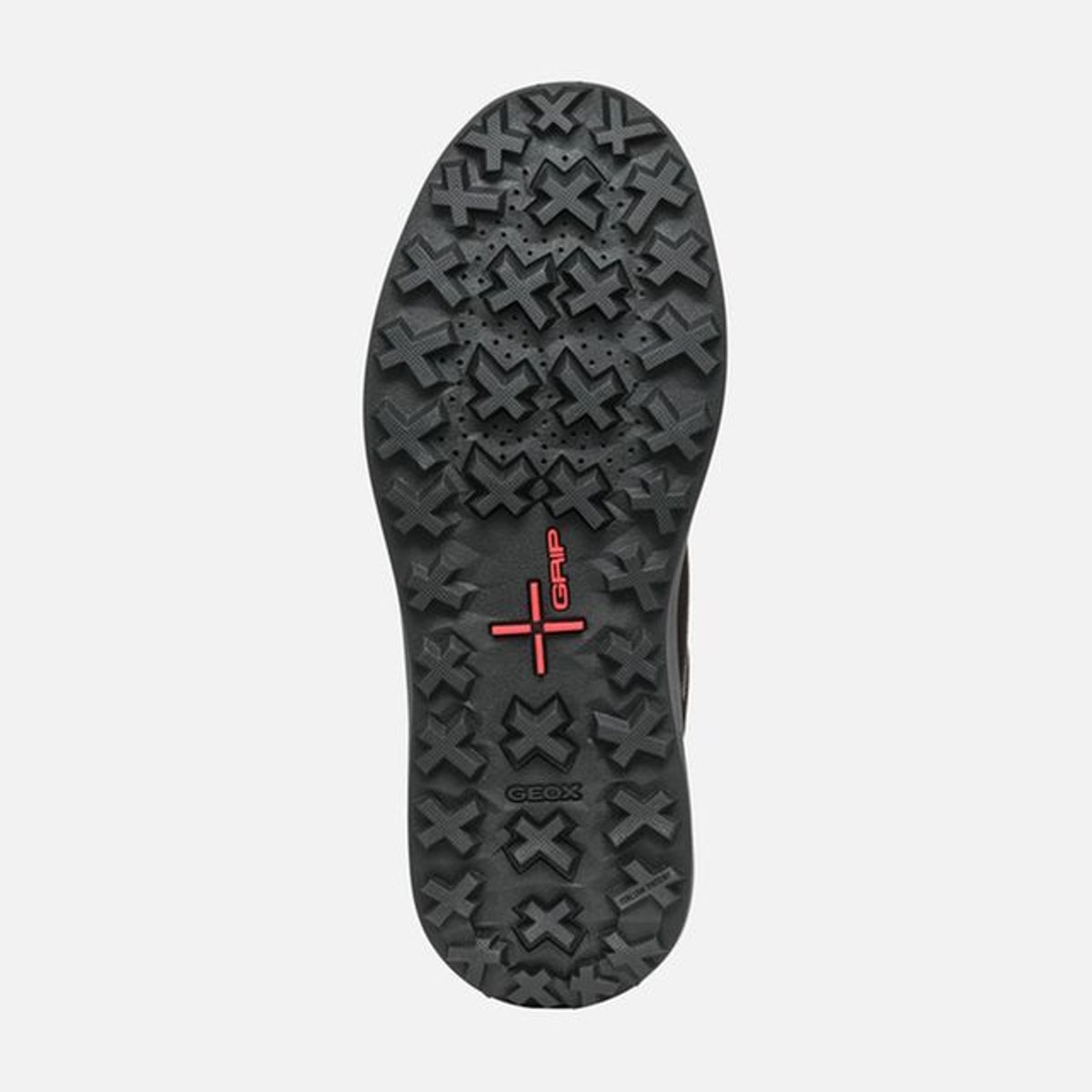 Bottines U GRANITO + GRIP B A brun foncé, GEOX