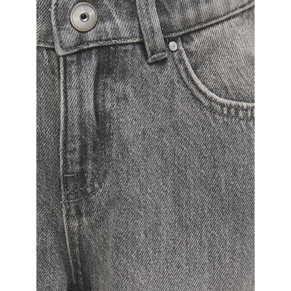 Jean droit forme cargo gris délavé, KIDS ONLY