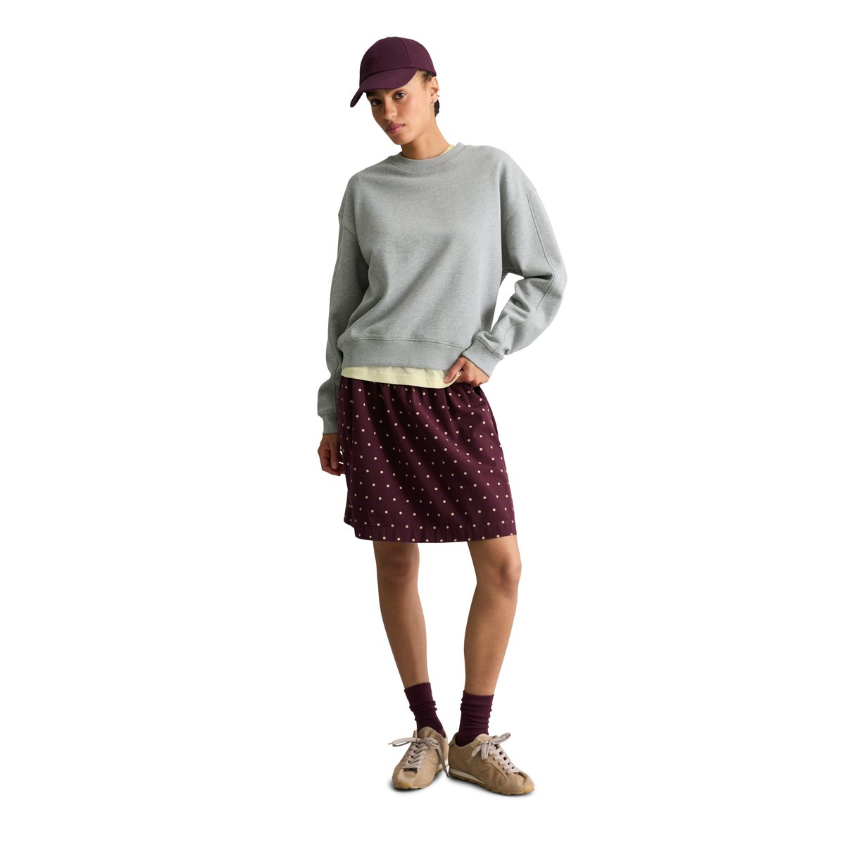 Sweat-shirt en coton biologique gris, MARC O’POLO DENIM