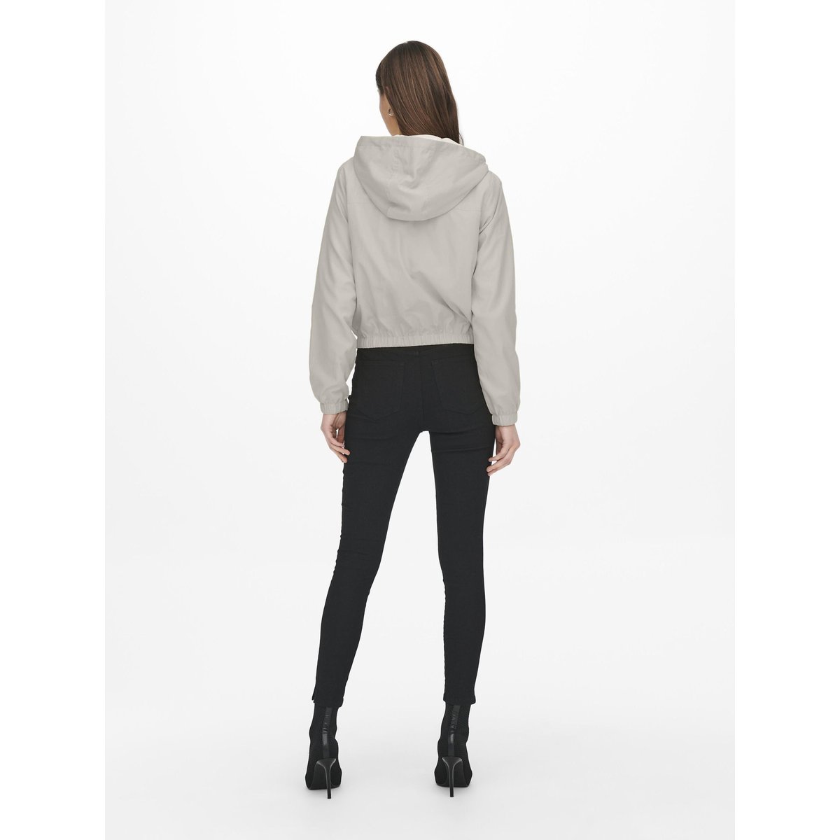 Manteau court à capuche moonbeam, JDY