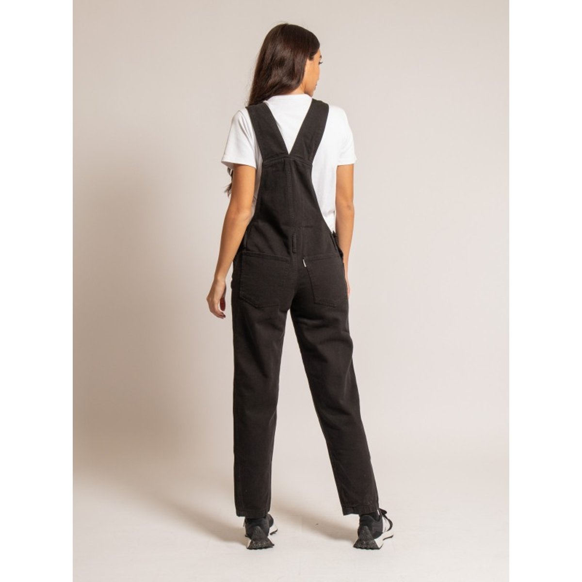 Salopette En Denim Elvine noir, DONA LISA