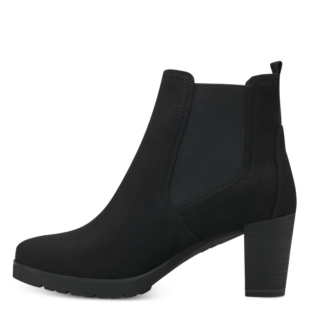 Bottines chelsea à talon noir, TAMARIS