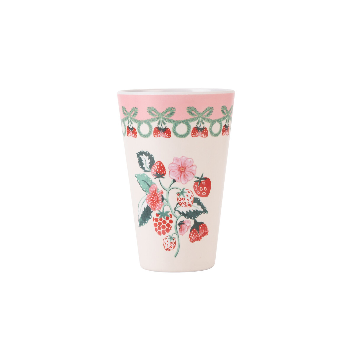 Set of 4 Raspberry Melamine Tumblers pink, CATH KIDSTON