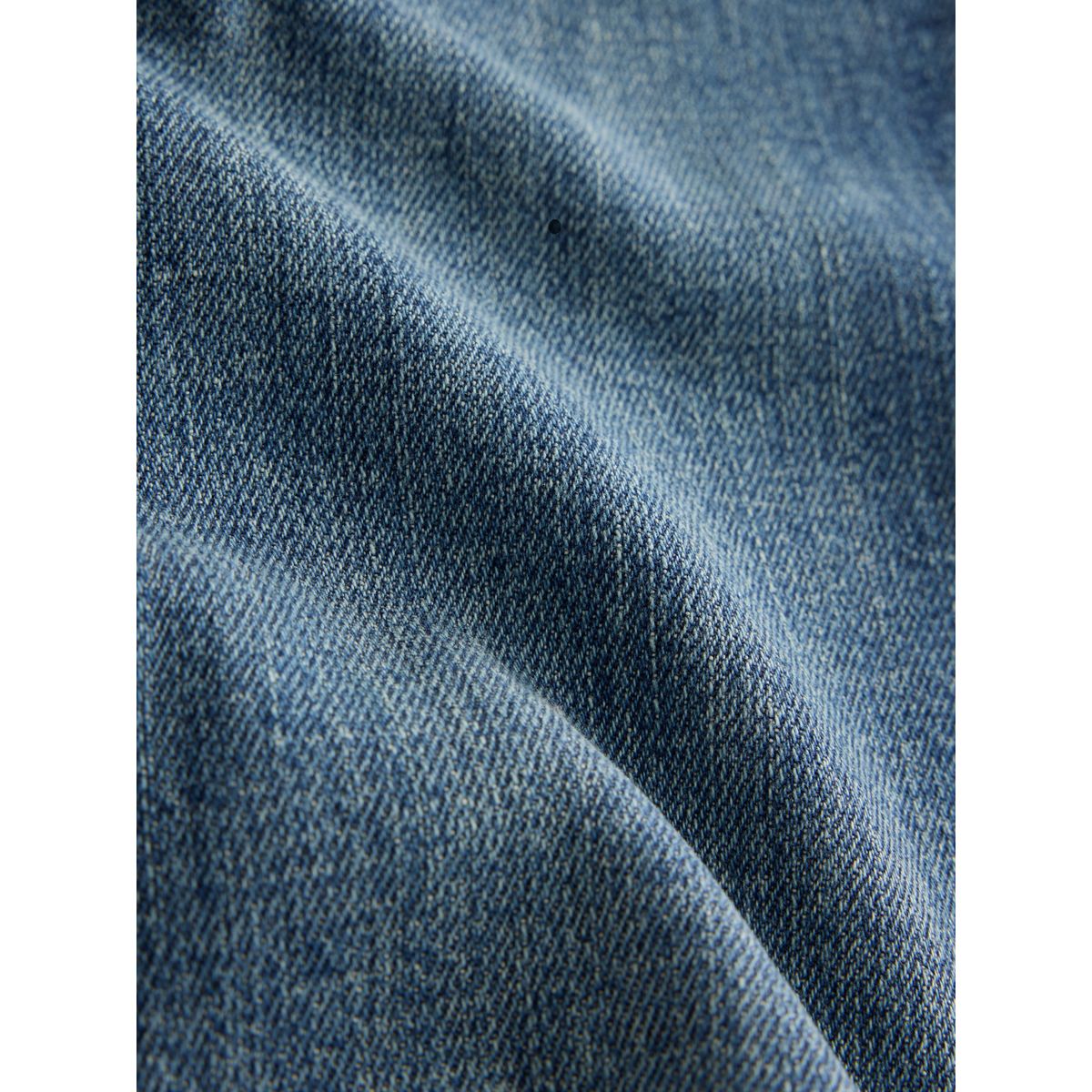 Jean bootcut authentique à taille mi-haute bleu moyen, NEXT