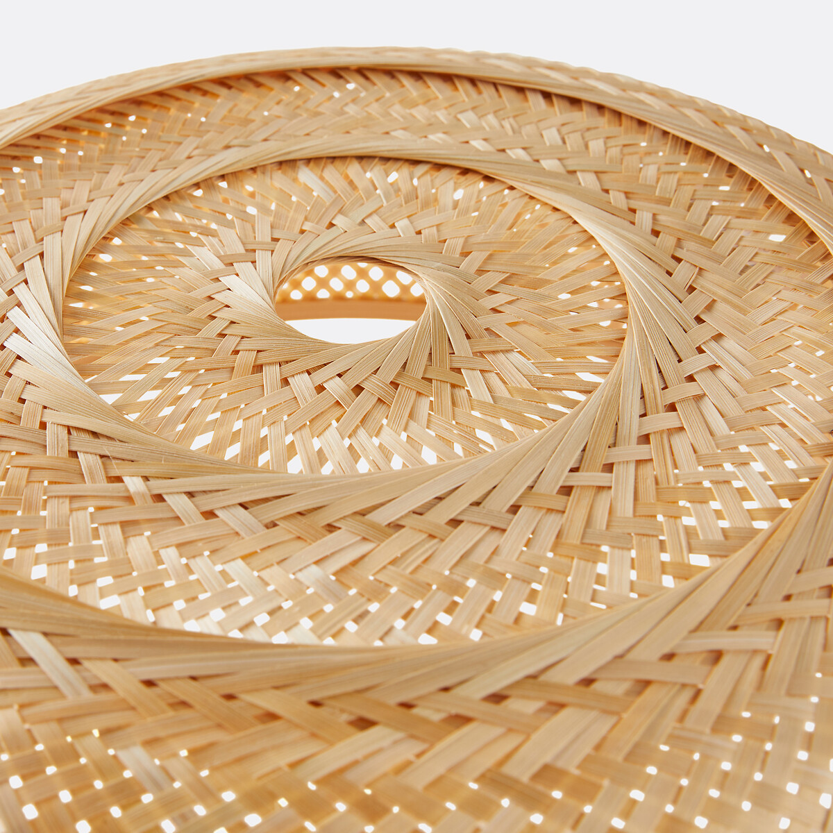 Suspension en bambou Ø40 cm, Katia naturel, LA REDOUTE INTERIEURS