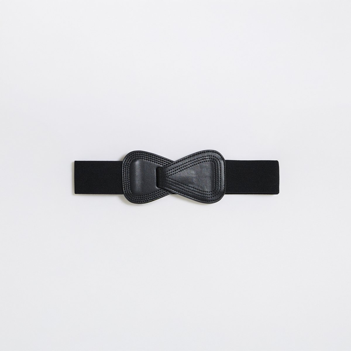 Ceinture large élastiquée noir, GRAIN DE MALICE