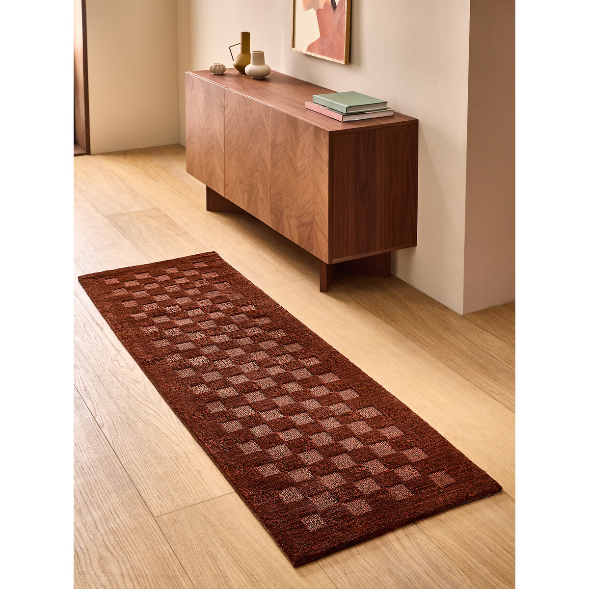 MADE Sibyl Runner Rug rust, MADE