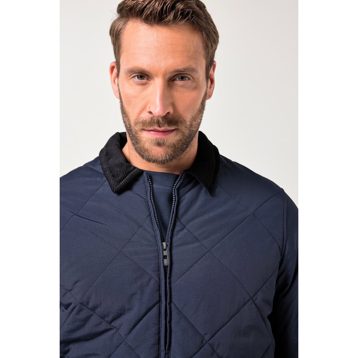 Veste technique matelassée/blouson bleu marine, JP1880