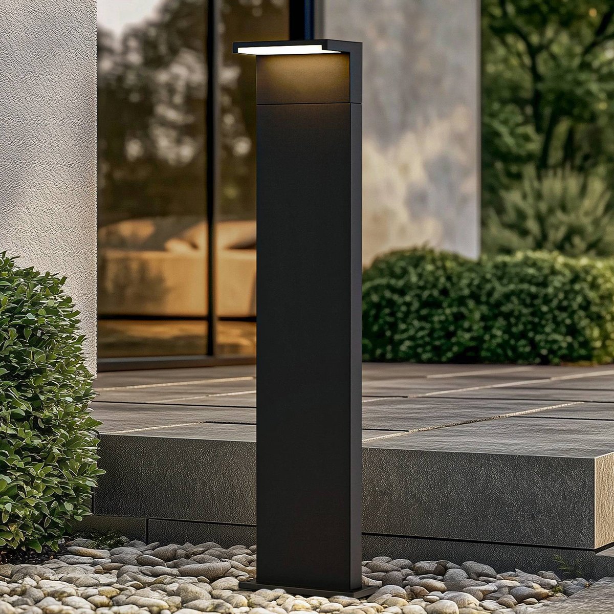 Luminaire extérieur en aluminium moderneLED anthracite, ARCCHIO