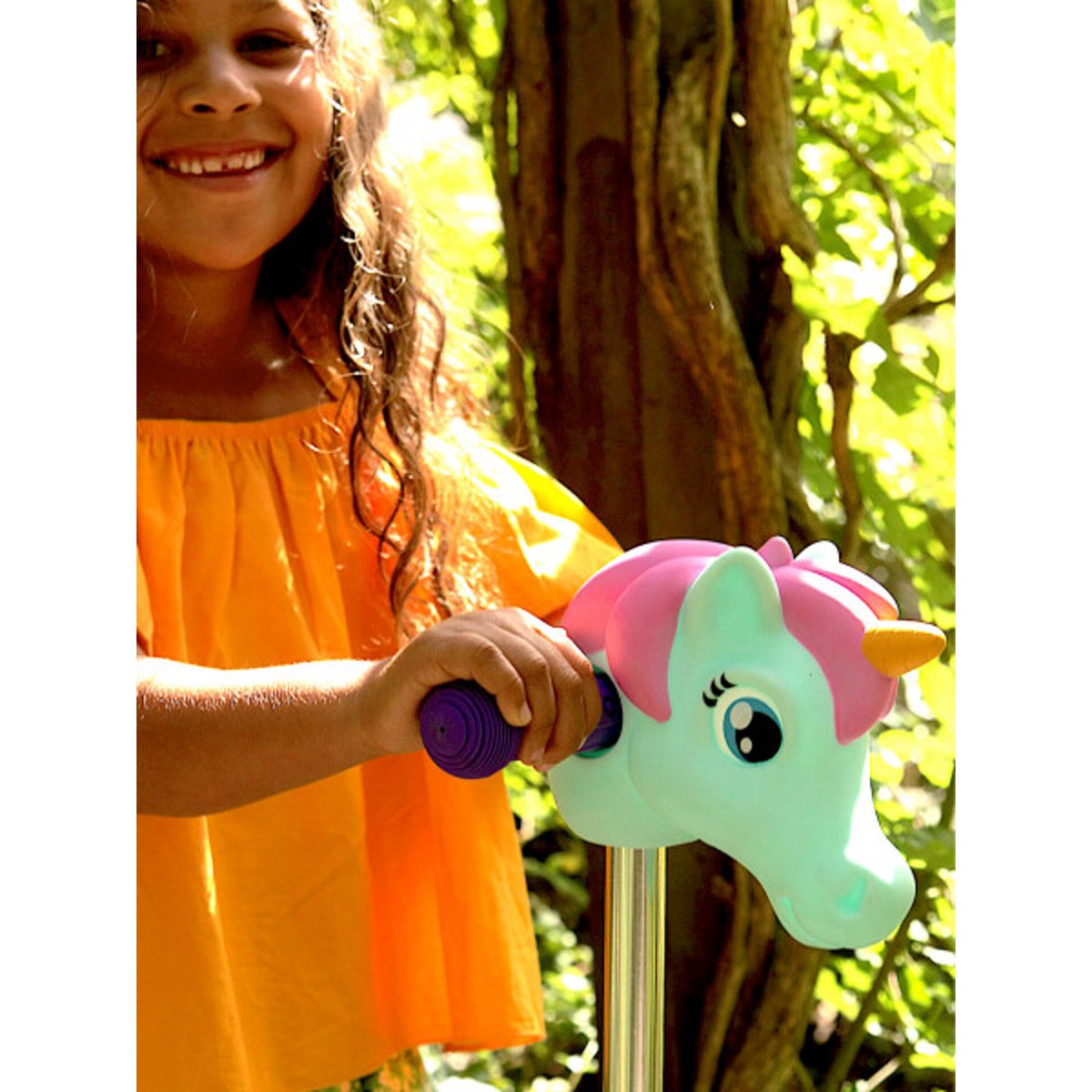 Tête de trottinette licorne mint, MICRO MOBILITY