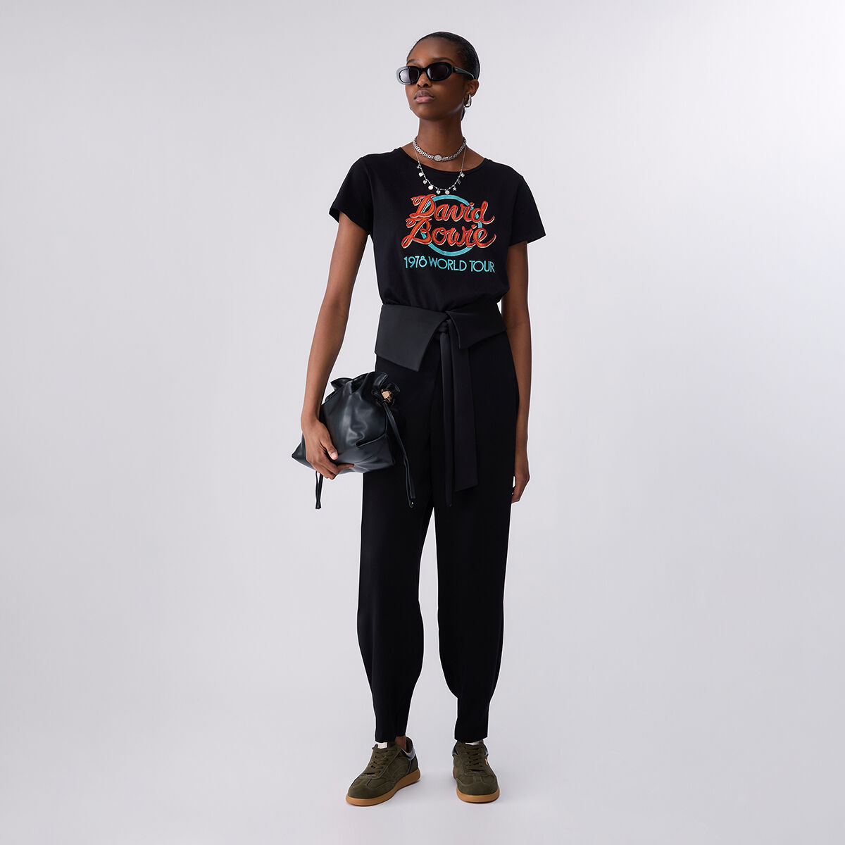 T-shirt avec imprimé logo, LIU JO