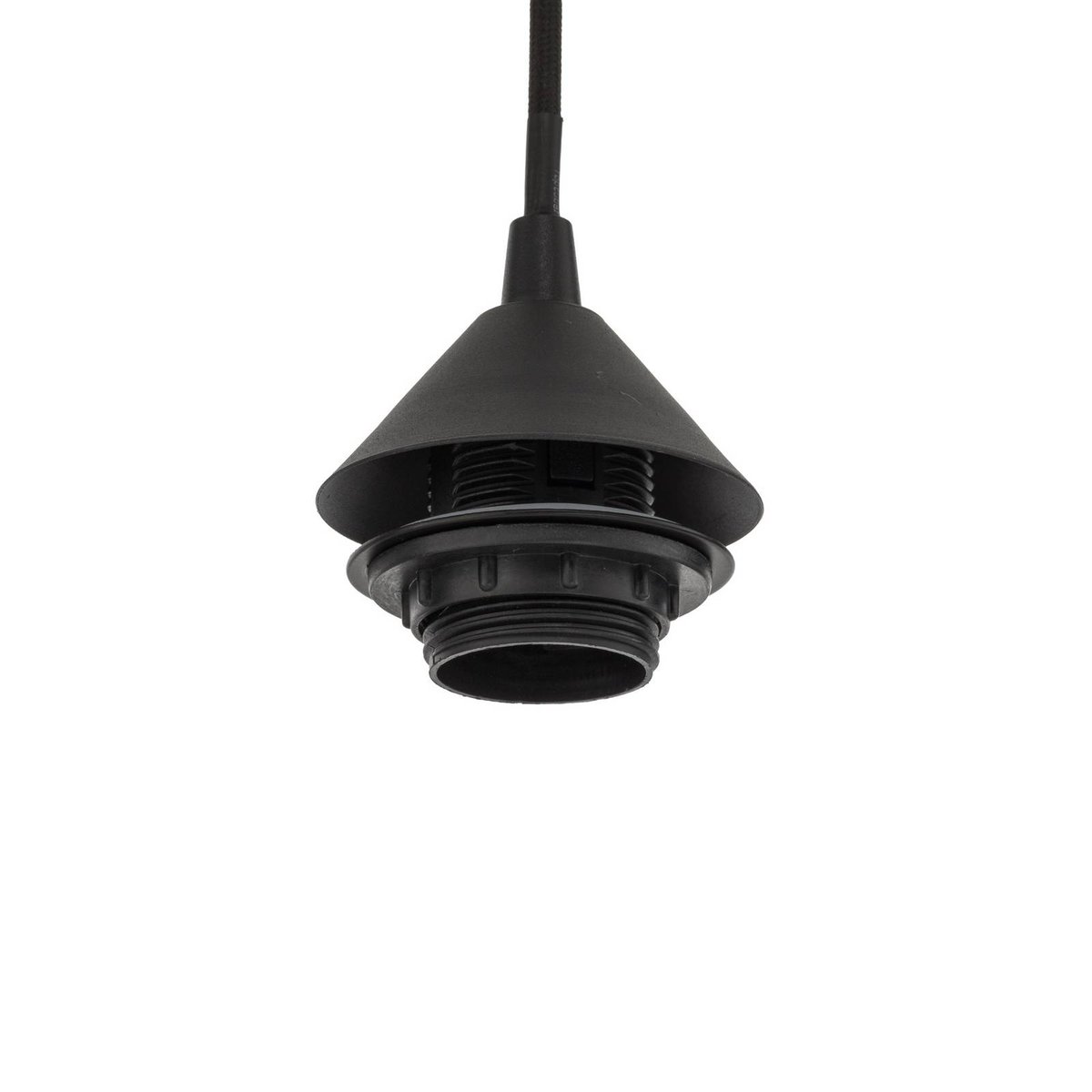 Suspension en métal moderne, Marla gris fumé, LINDBY