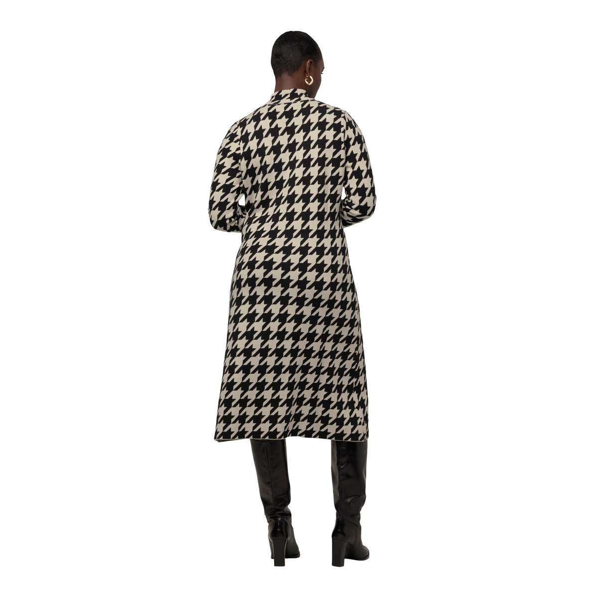 Robe midi en maille vanille, ULLA POPKEN