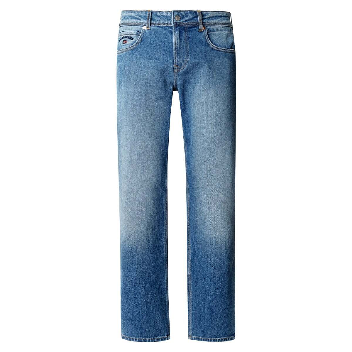 Cash Brit - Jean Coupe Regular, Taille Normale 12 oz bleu stretch denim, PEPE JEANS