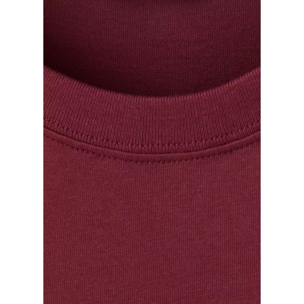 T-shirt en coton imprimé bordeaux, MANGO TEEN