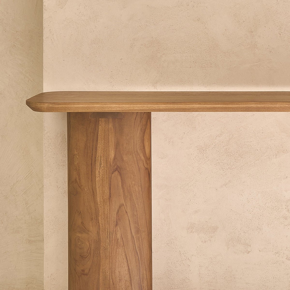 Console en teck massif 120 cm CALMA naturel, BERAH GETAH