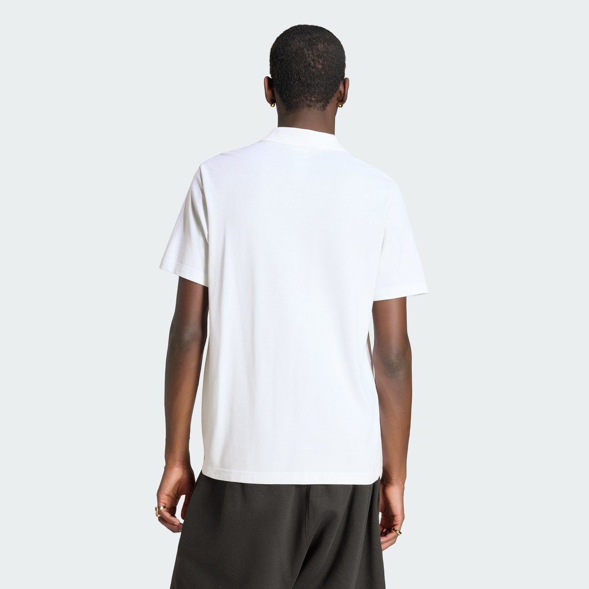 Polo T-Shirt Trèfle Essentials Polo T-Shirt Trèfle Essentials white, adidas Originals