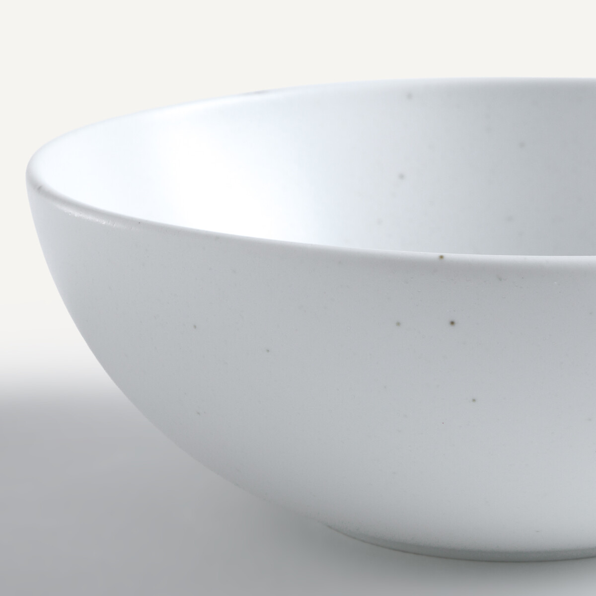 Saladier en porcelaine mouchetée, RILKA blanc, AM.PM