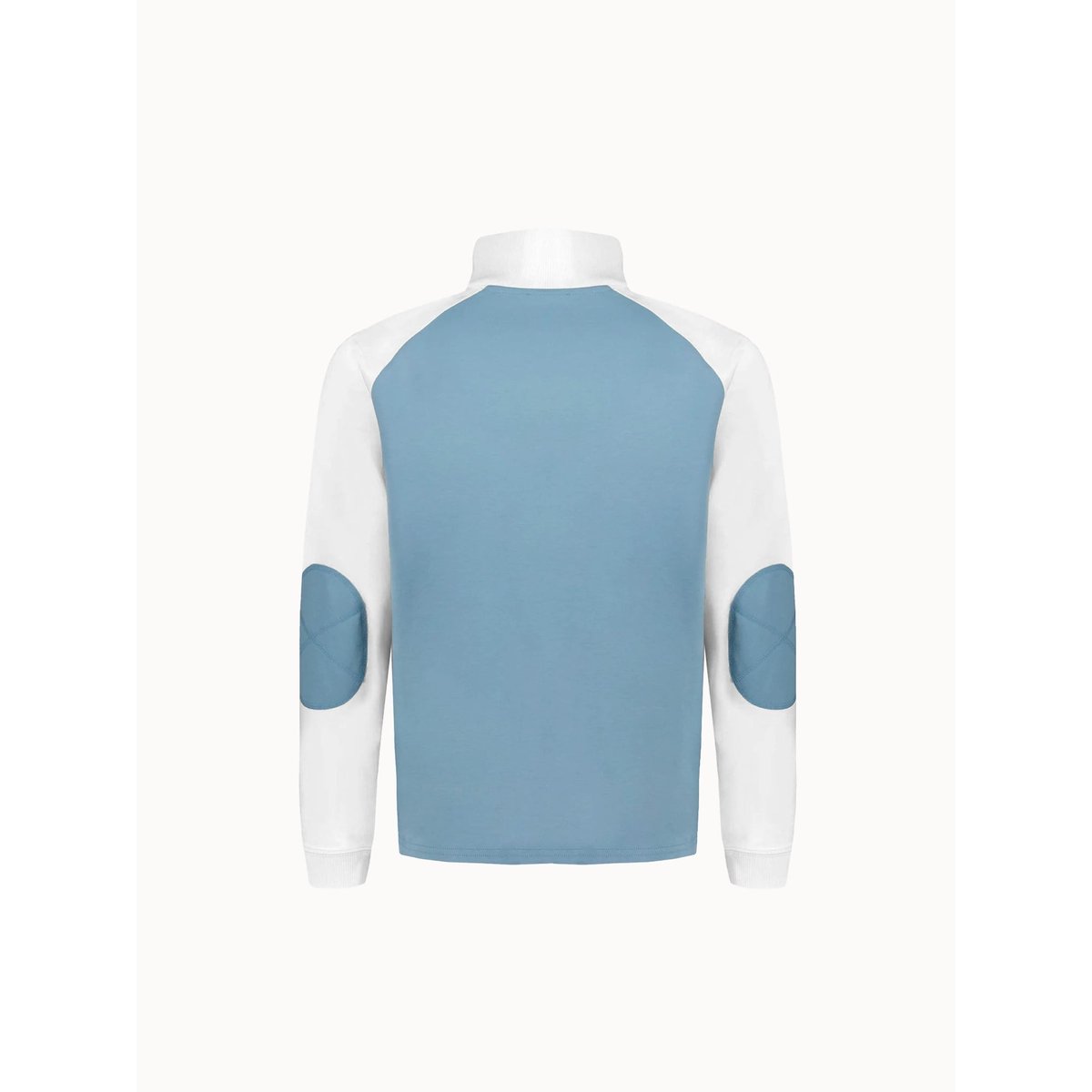 Polo col zippé Équipe de France Olympique 2026 Jeux Olympiques EQUIPE DE FRANCE ashley blue/marshmallow, LE COQ SPORTIF