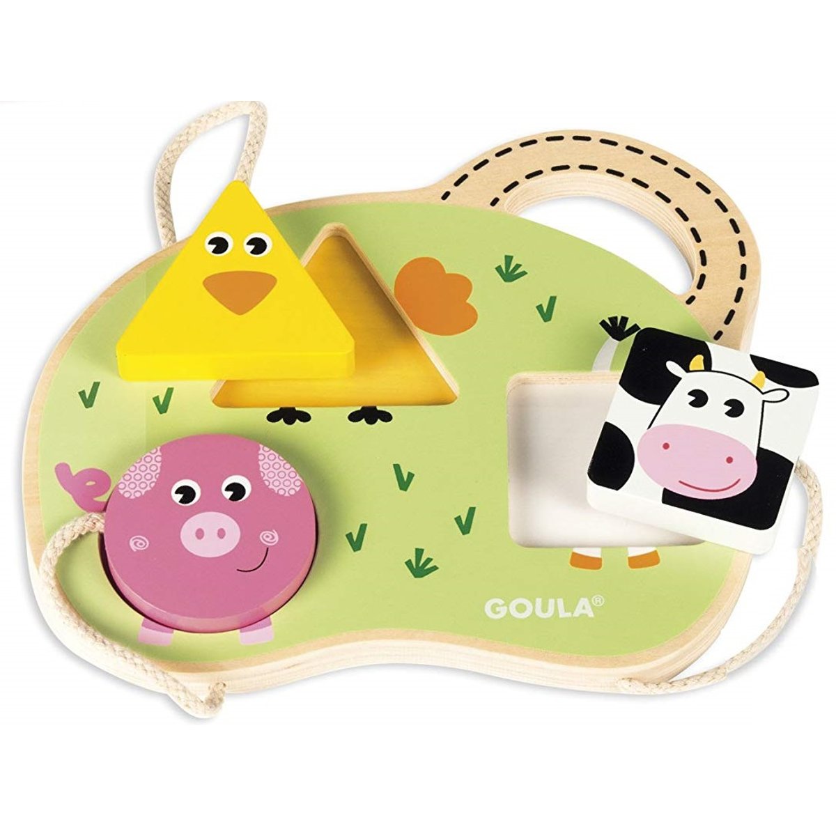 Mon Premier Puzzle Ferme beige, GOULA