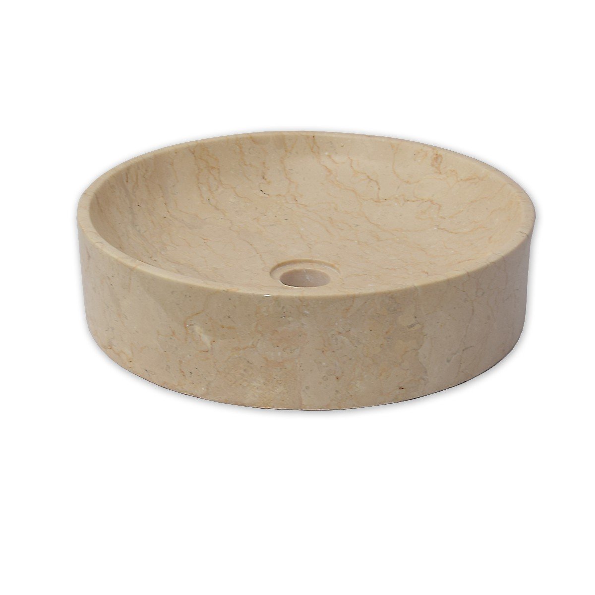 Vasque Irina en marbre crème, OCEAN LINE