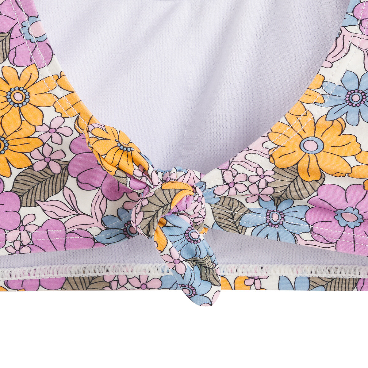 Floral Print Bikini printed, LA REDOUTE COLLECTIONS