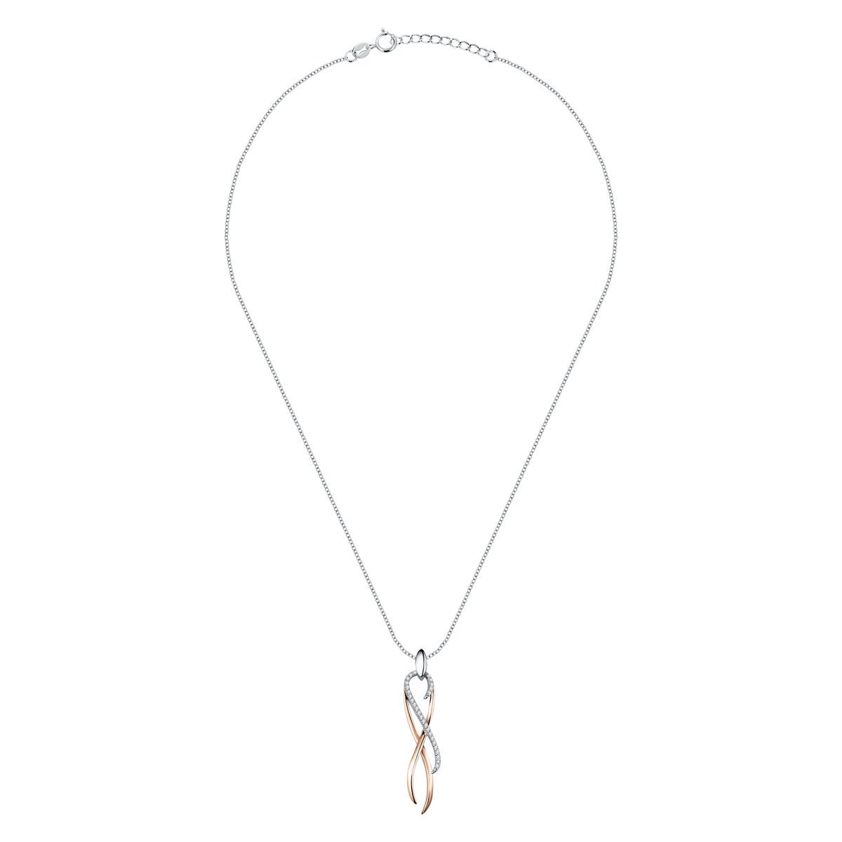 Collier en argent 925 ROSALINE argent, BLUESPIRIT